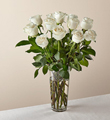 Long Stem White Rose Bouquet