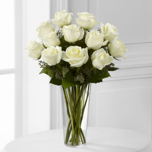 The FTD� White Rose Bouquet