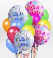 It's A Girl Balloon Bunch