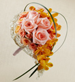 The FTD� Peach Waterfall� Bouquet
